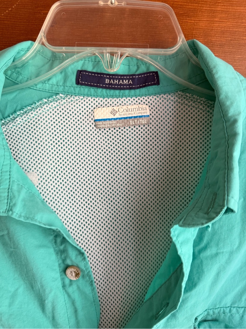 Columbia PFG Bahama Long-Sleeve Button-Down Fishing Shirt - Picture 3 of 7